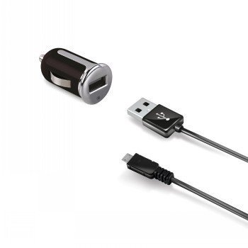 CELLY CAR CHARGER TURBO + USBMICRO CABLE