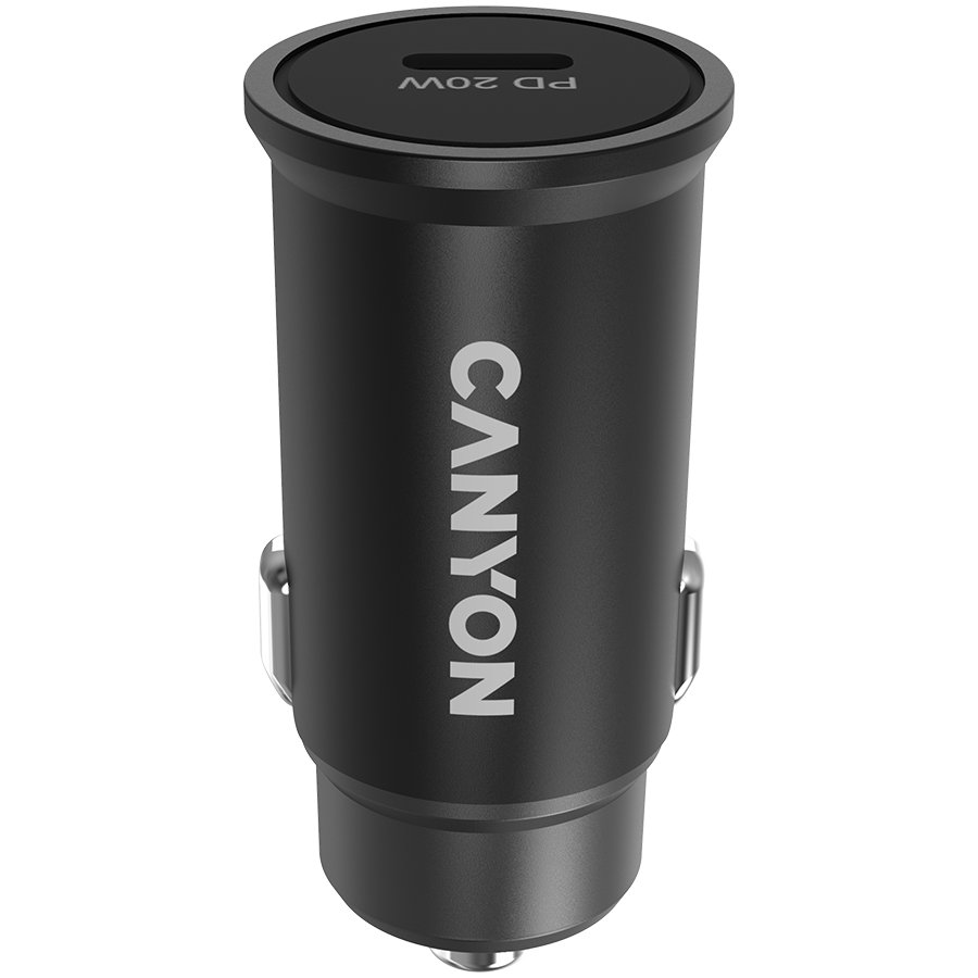 Canyon, PD 20W Pocket size car charger, input: DC12V-24V, output: PD20W