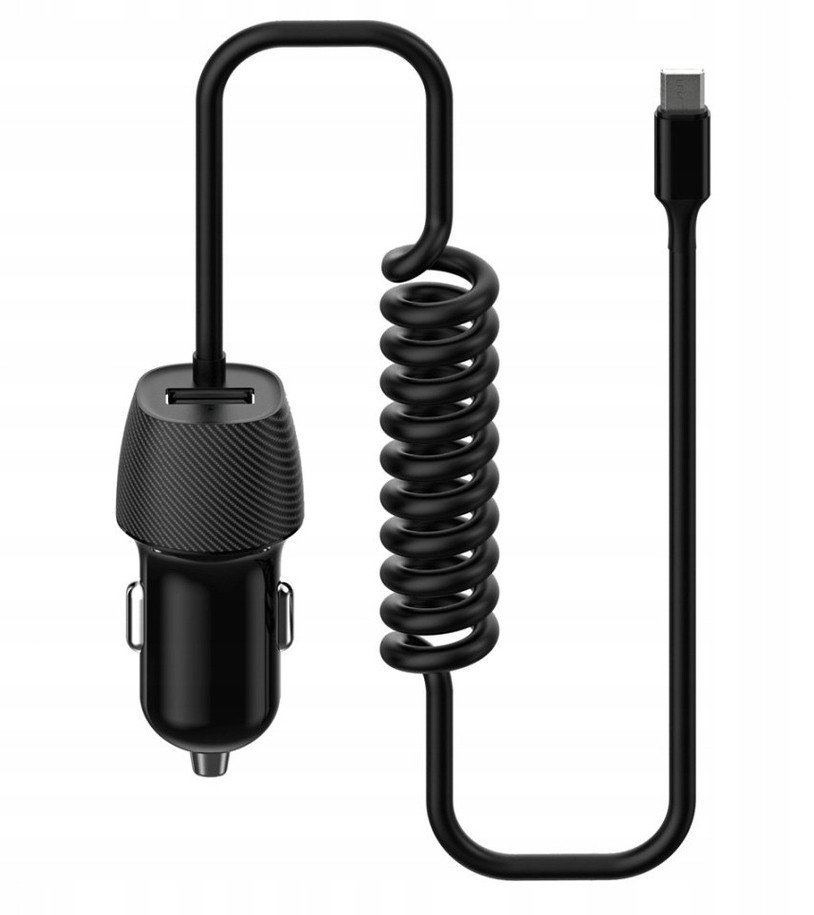 Platinet car charger USB + Micro USB cable 3.4A (45485)