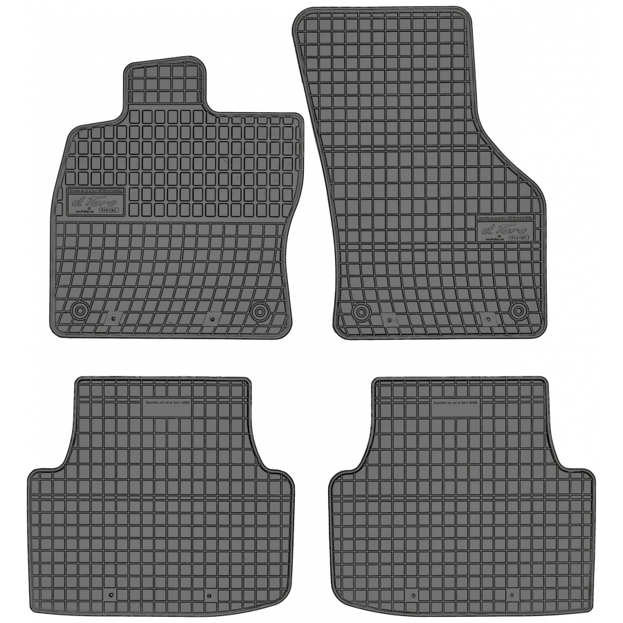 Guminiai kilimėliai ElToro SEAT Leon IV 2020→ (Be bortelių)