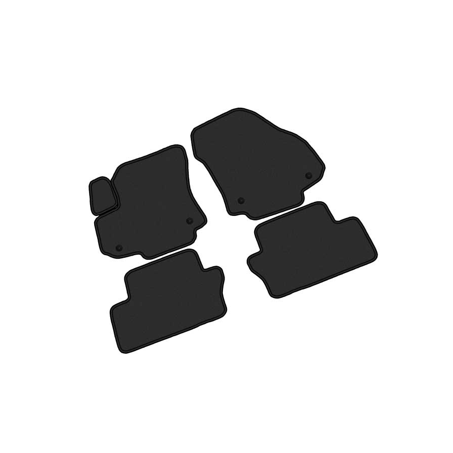 Tekstiliniai kilimėliai OPEL ZAFIRA B (5 vietų) 2005-2011 (2 eilės)
