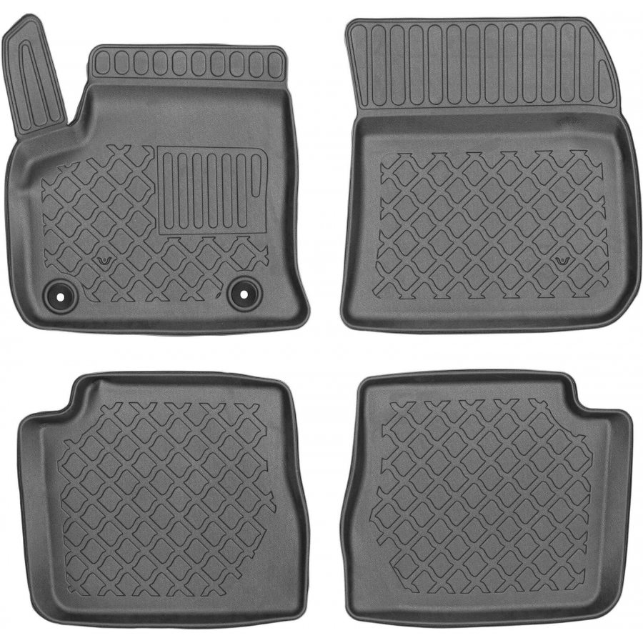 Guminiai (TPE) kilimėliai GuardLiner 3D CITROEN e-C4 2020→ (Paaukštintais kraštais)