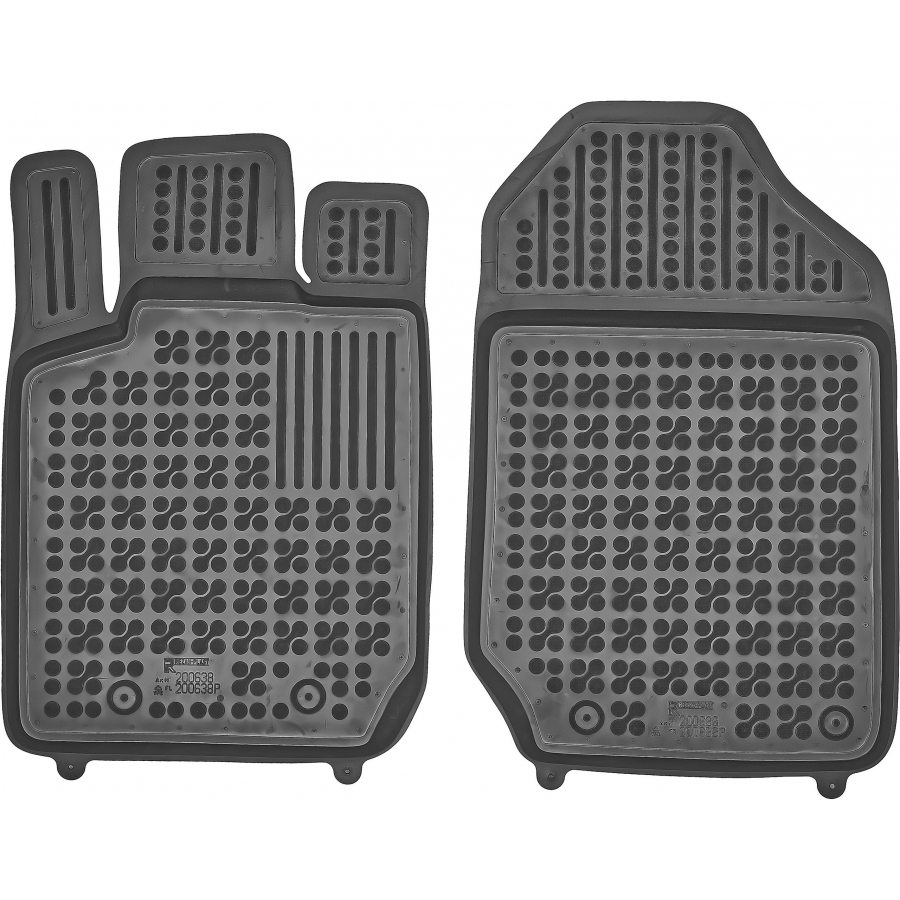 Guminiai kilimėliai FORD Ranger (2 vietų, 2 durų) 2011-2015 (Paaukštintais kraštais)