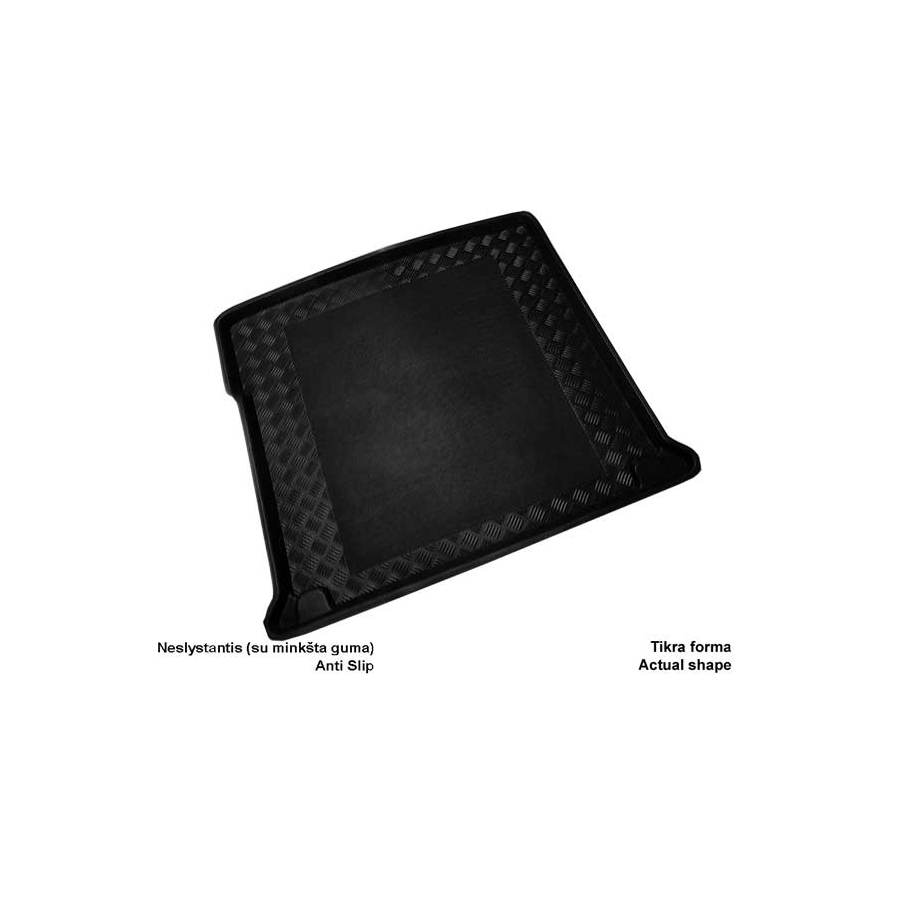 Plastikinis bagažinės kilimėlis MERCEDES BENZ ML klasė W166 2011-2019
