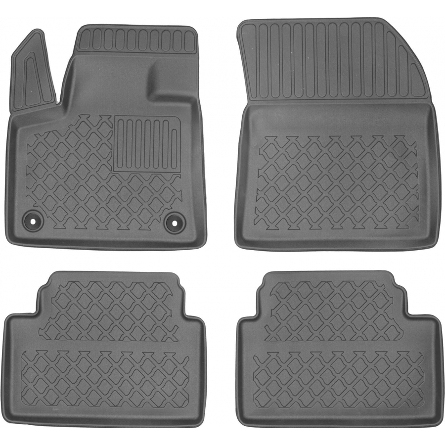 Guminiai (TPE) kilimėliai GuardLiner 3D CITROEN C5 Aircross (Benzinas/Dyzelis) 2017→ (Paaukštintais kraštais)