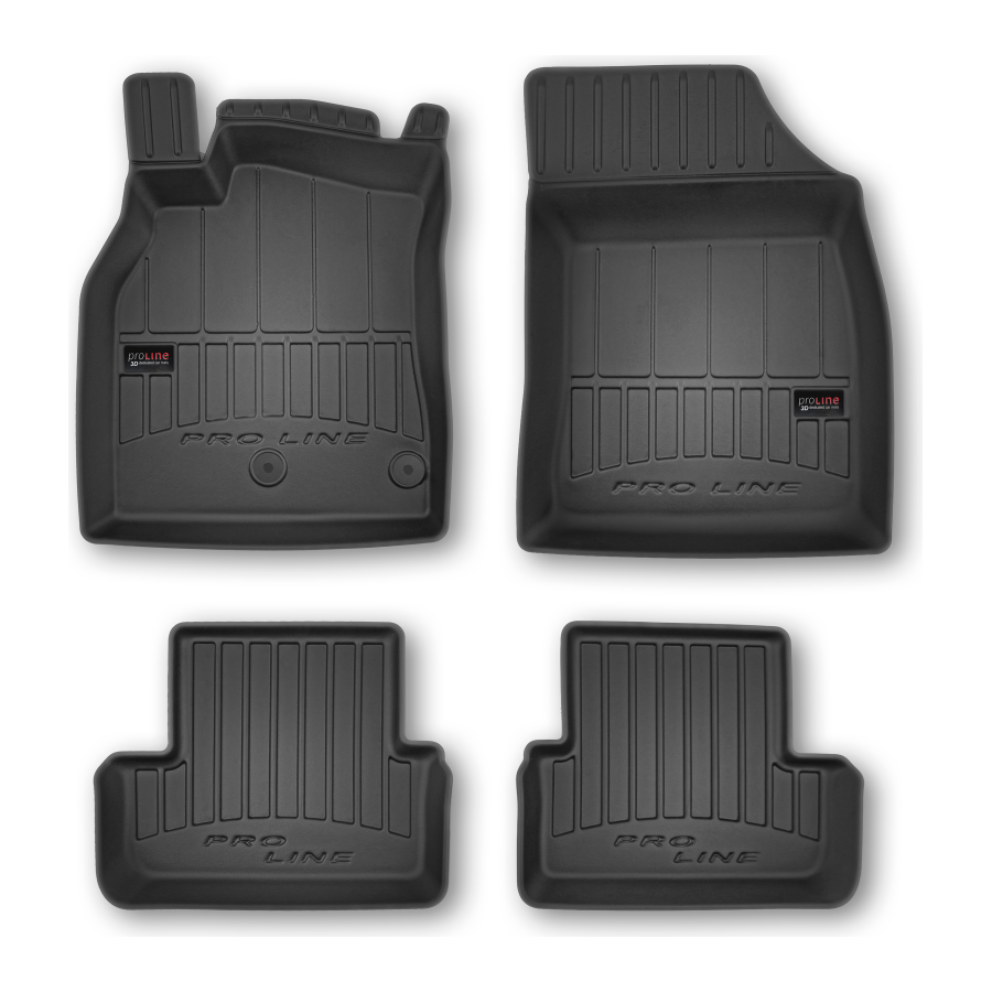 Guminiai kilimėliai Pro-Line 3D RENAULT Megane III 2008-2015 (aukštu borteliu)