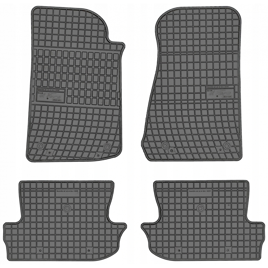 Guminiai kilimėliai ElToro JEEP Wrangler IV (4 durų) 2017→ (Be bortelių)
