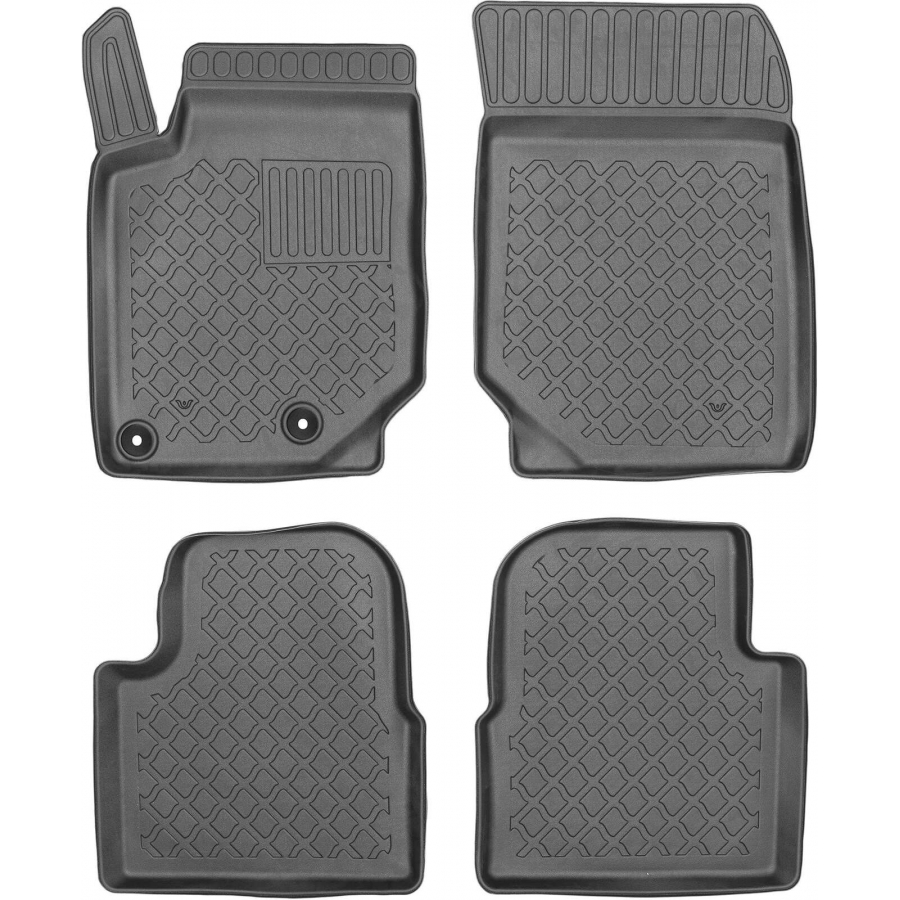 Guminiai (TPE) kilimėliai GuardLiner 3D CITROEN C4 III 2020→ (Paaukštintais kraštais)
