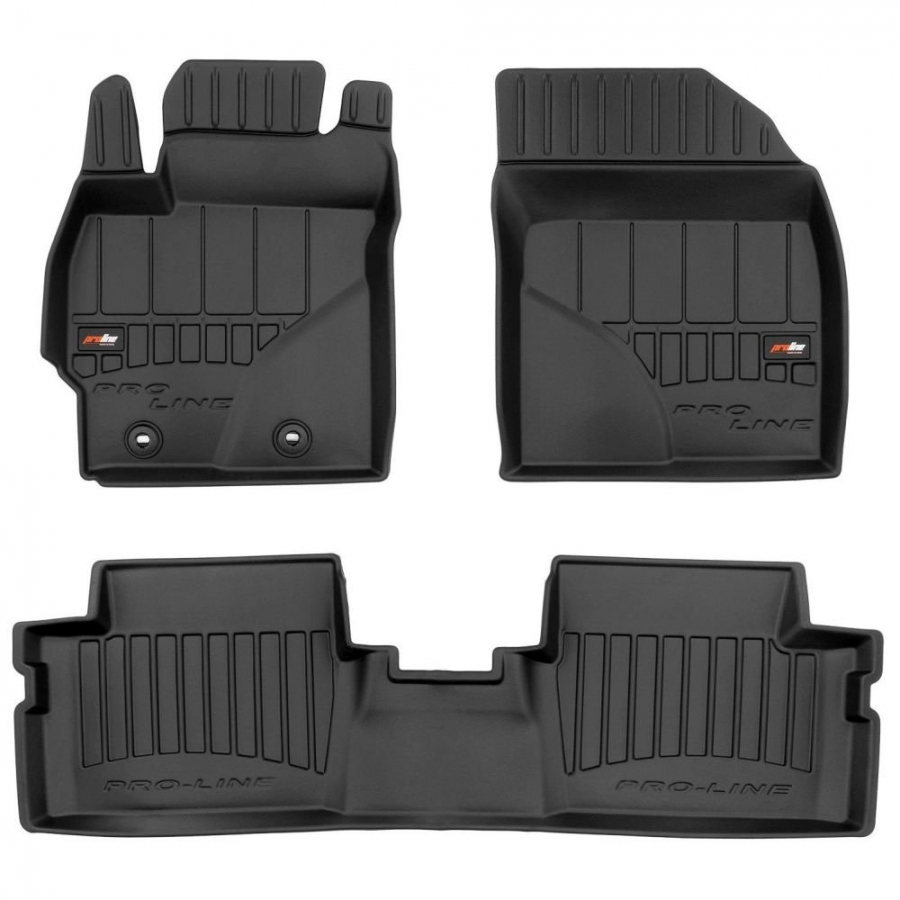 Guminiai kilimėliai Pro-Line 3D TOYOTA Corolla X E150 2006-2013 (Aukštu borteliu)