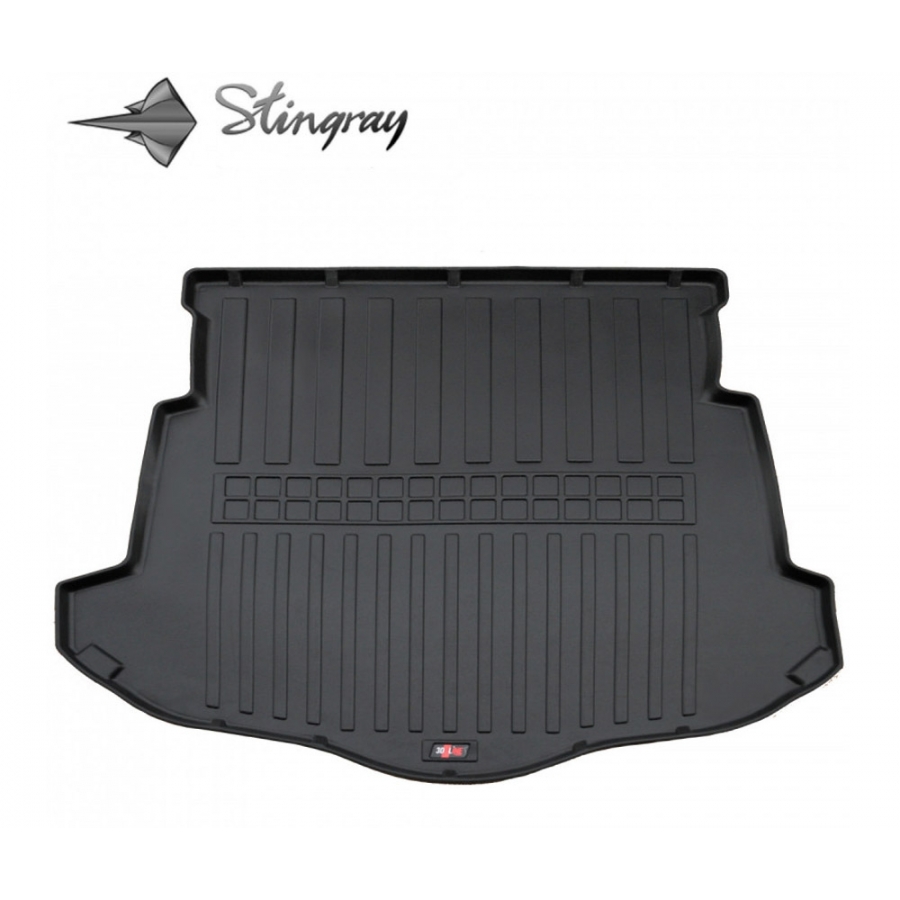 Guminis 3D bagažinės kilimėlis FORD Mondeo IV Sedan 2007-2014 (Su standartiniu atsarginiu ratu)