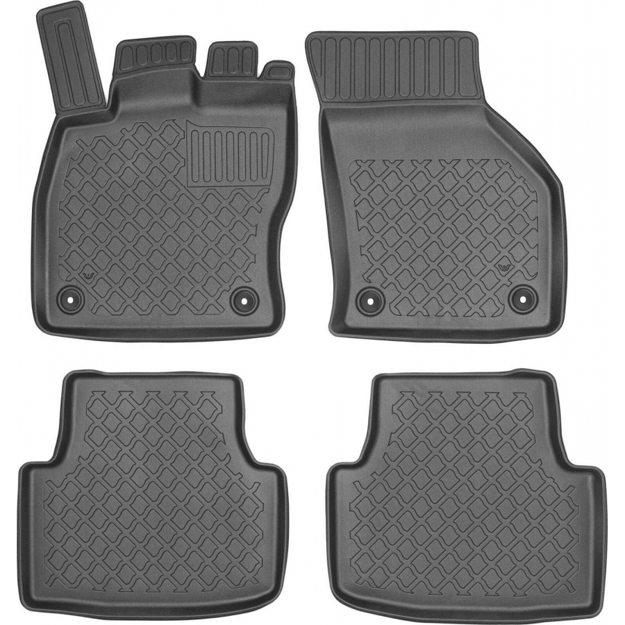 Guminiai (TPE) kilimėliai GuardLiner 3D SEAT Leon IV (KL) 2020→ (Paaukštintais kraštais)