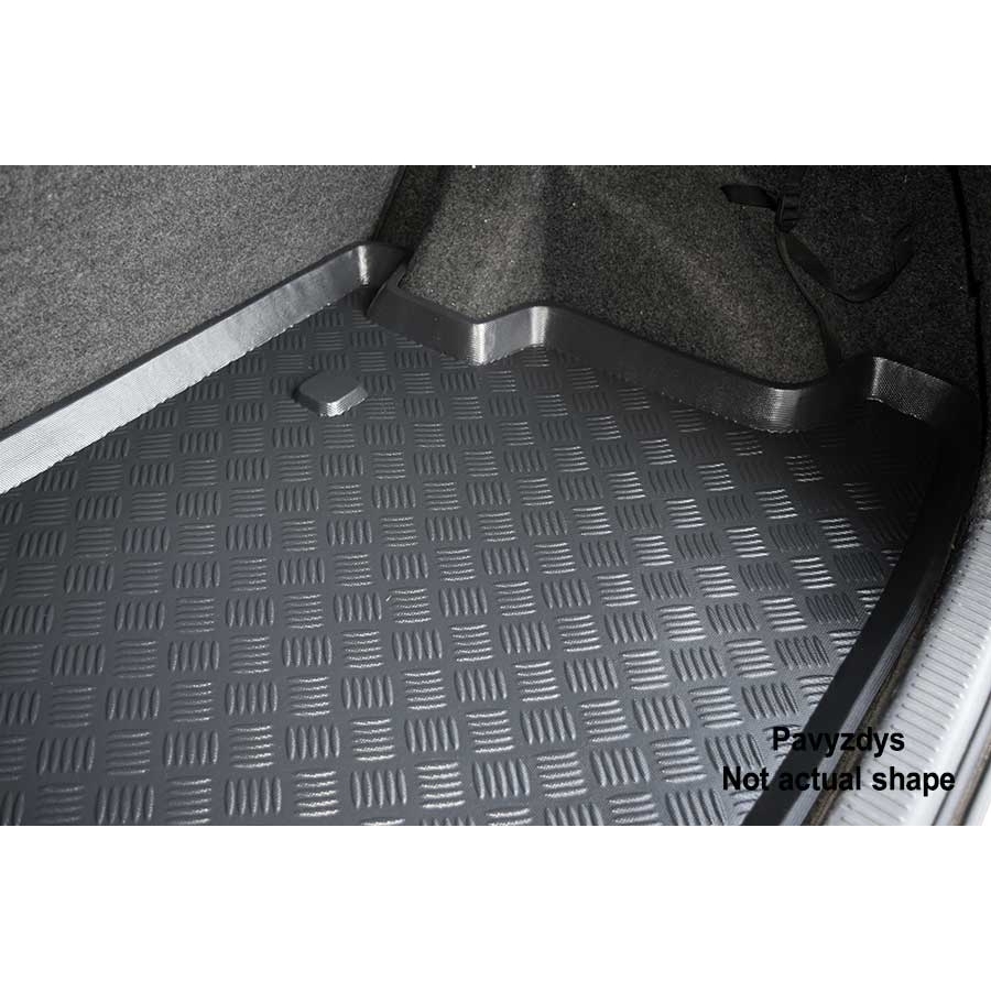 Plastikinis bagažinės kilimėlis MITSUBISHI Outlander2018→ (Su Subwoofer'iu)