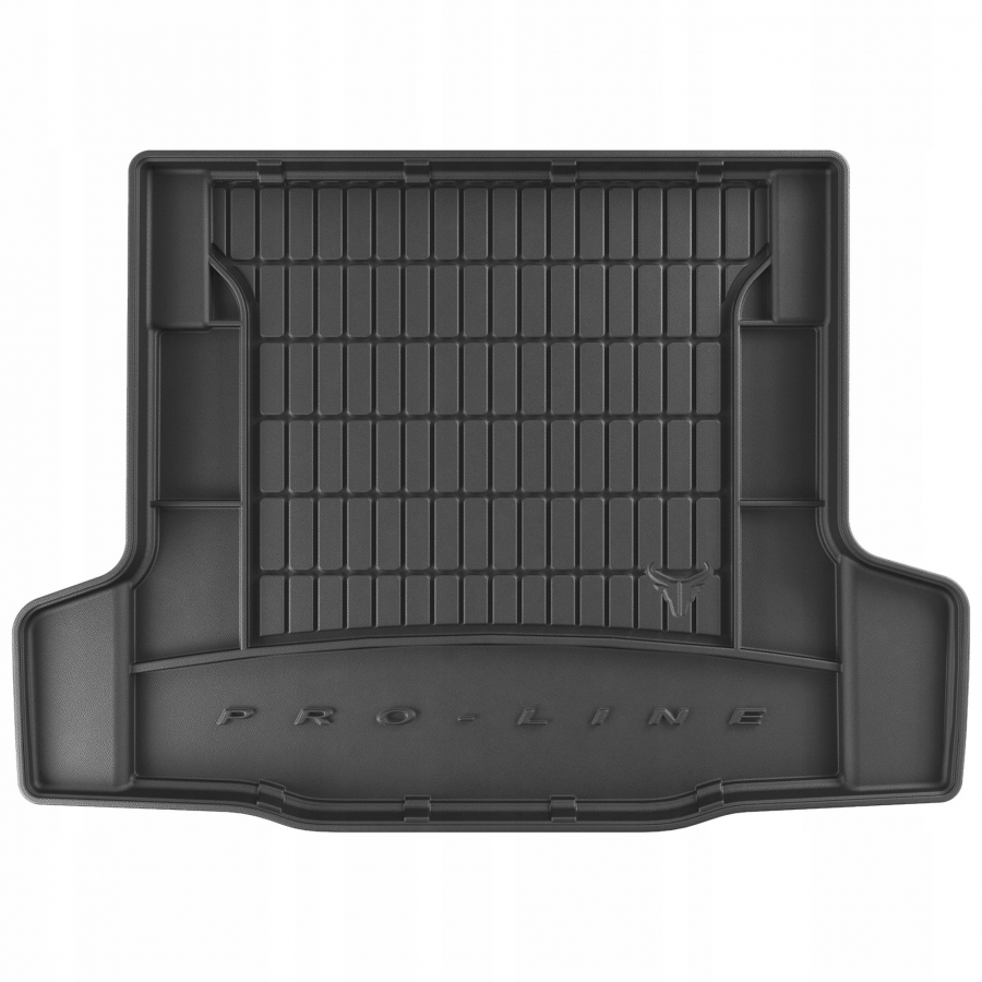 Guminis bagažinės kilimėlis Pro-Line CHEVROLET Cruze Hatchback 2008-2016 (Su siauru atsarginiu ratu, Su skyreliais daiktams)