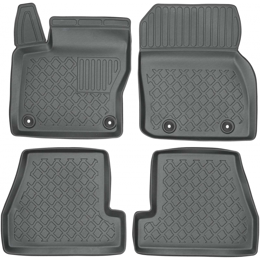 Guminiai (TPE) kilimėliai GuardLiner 3D FORD Focus III 2011-2018 (Paaukštintais kraštais)