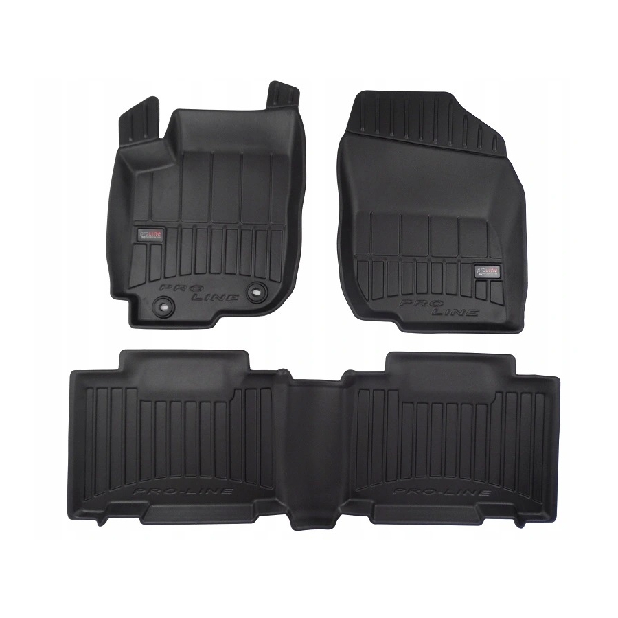 Guminiai kilimėliai Pro-Line 3D TOYOTA RAV4 IV 2013-2019 (Netinka Hybrid, Aukštu borteliu)