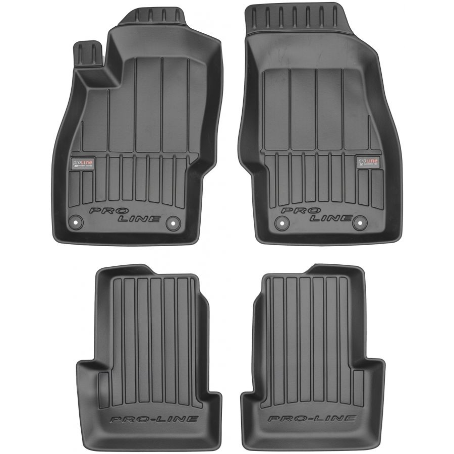 Guminiai kilimėliai Pro-Line 3D OPEL Corsa E 2014-2019 (aukštu borteliu)