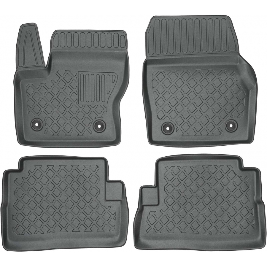Guminiai (TPE) kilimėliai GuardLiner 3D FORD Kuga II 2013-2020 (Paaukštintais kraštais)