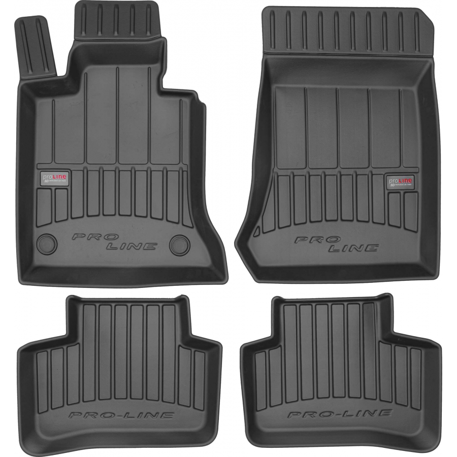 Guminiai kilimėliai Pro-Line 3D MERCEDES BENZ GLK-Klasė X204 2008-2015 (aukštu borteliu)