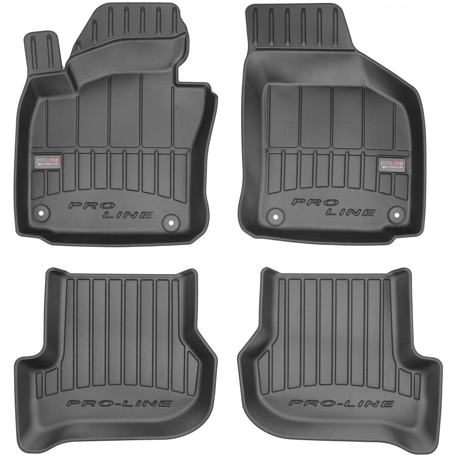 Guminiai kilimėliai Pro-Line 3D SKODA Octavia II 2004-2013 (aukštu borteliu)