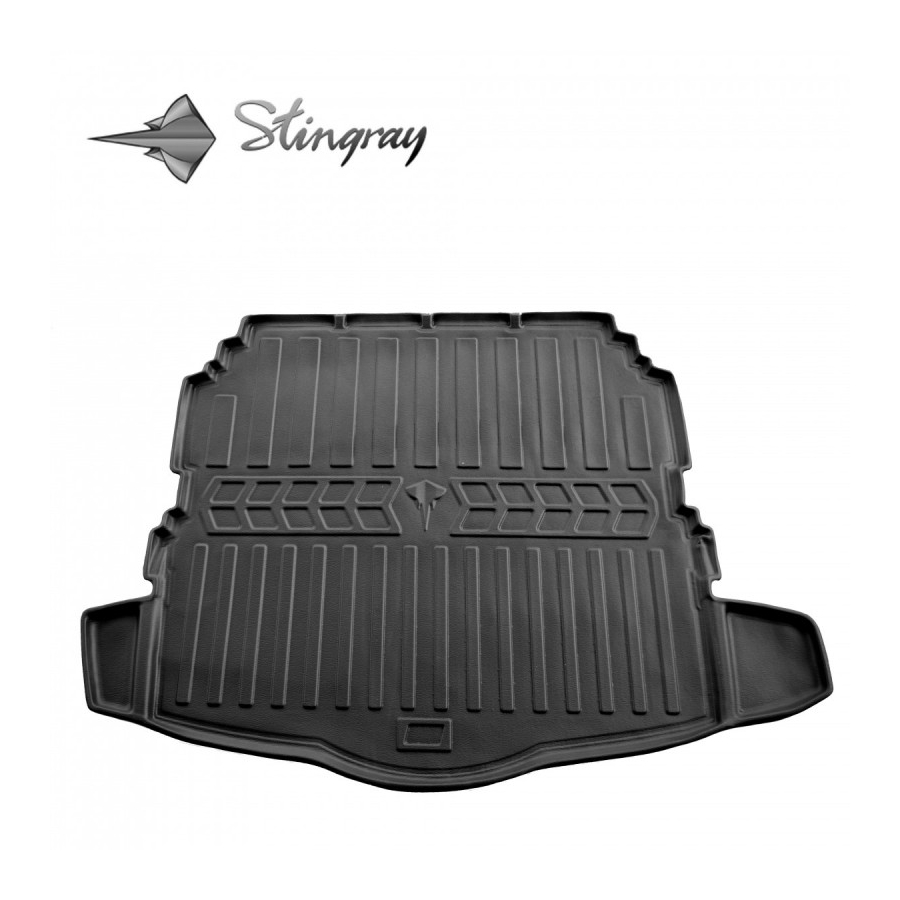 Guminis 3D bagažinės kilimėlis NISSAN X-Trail (T33) (5 vietų) 2021→ (Apatinė dalis)