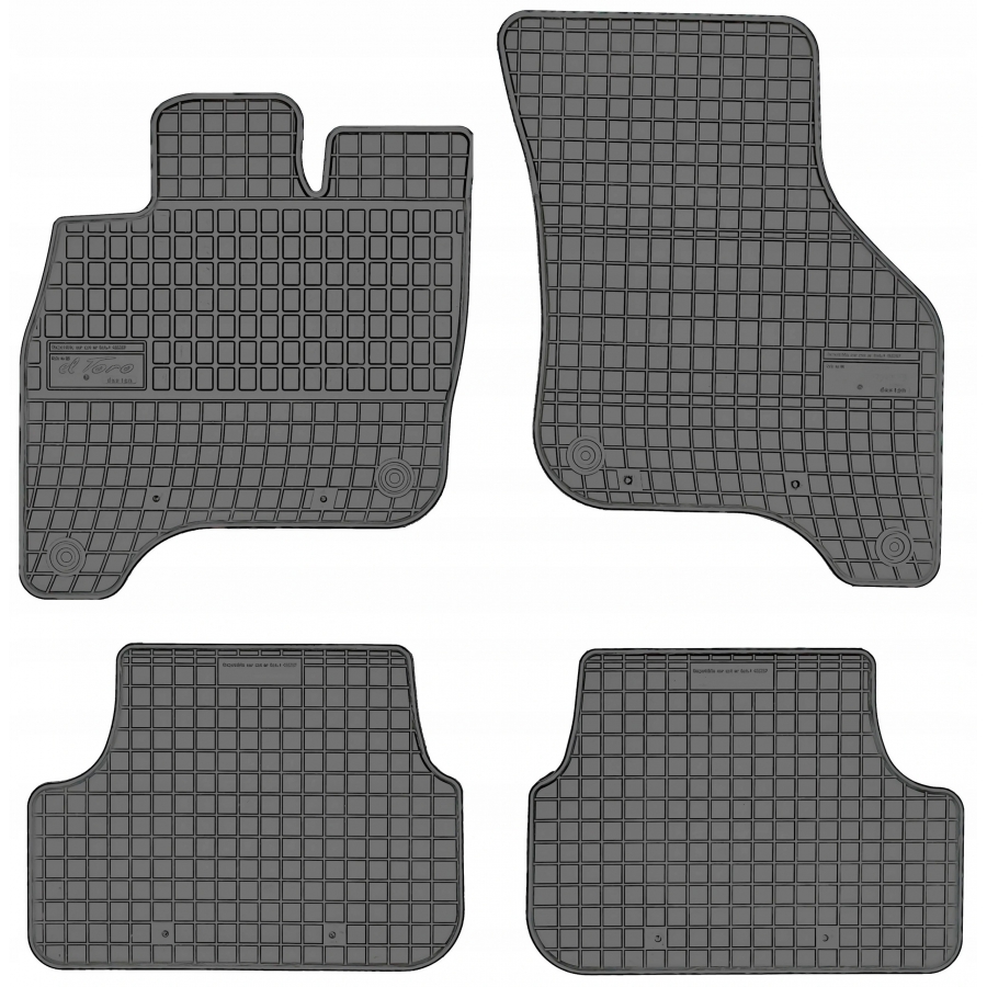 Guminiai kilimėliai ElToro VOLKSWAGEN E-Golf 2014-2019 (Be bortelių)