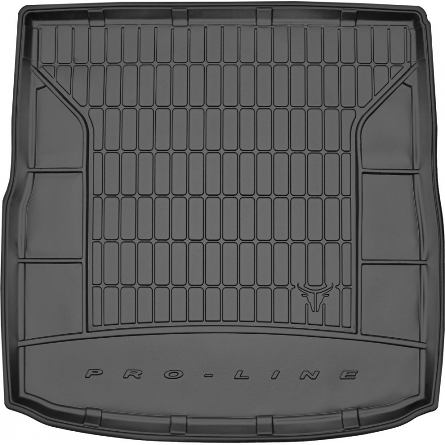 Guminis bagažinės kilimėlis Pro-Line VOLKSWAGEN Golf VI Wagon 2009-2013 (Su skyreliais daiktams)