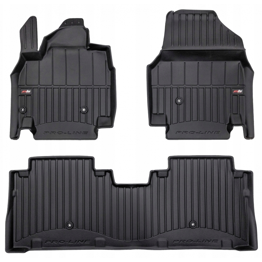 Guminiai kilimėliai Pro-Line 3D KIA EV9 2023→ (Aukštu borteliu)