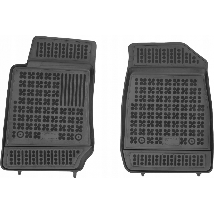 Guminiai kilimėliai ISUZU D-MAX II 2011-2019 (Priekiniai, Paaukštintais kraštais)