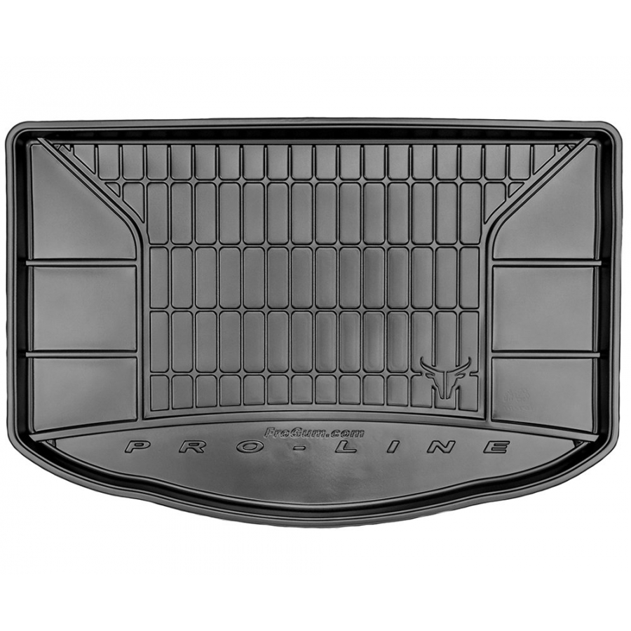Guminis bagažinės kilimėlis Pro-Line KIA SOUL II 2013→ (Su skyreliais daiktams)