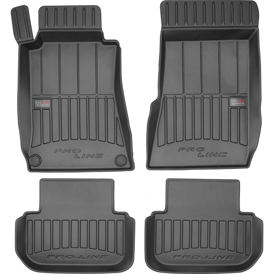 Guminiai kilimėliai Pro-Line 3D MERCEDES BENZ CLK-Klasė C209 2002-2009 (aukštu borteliu)