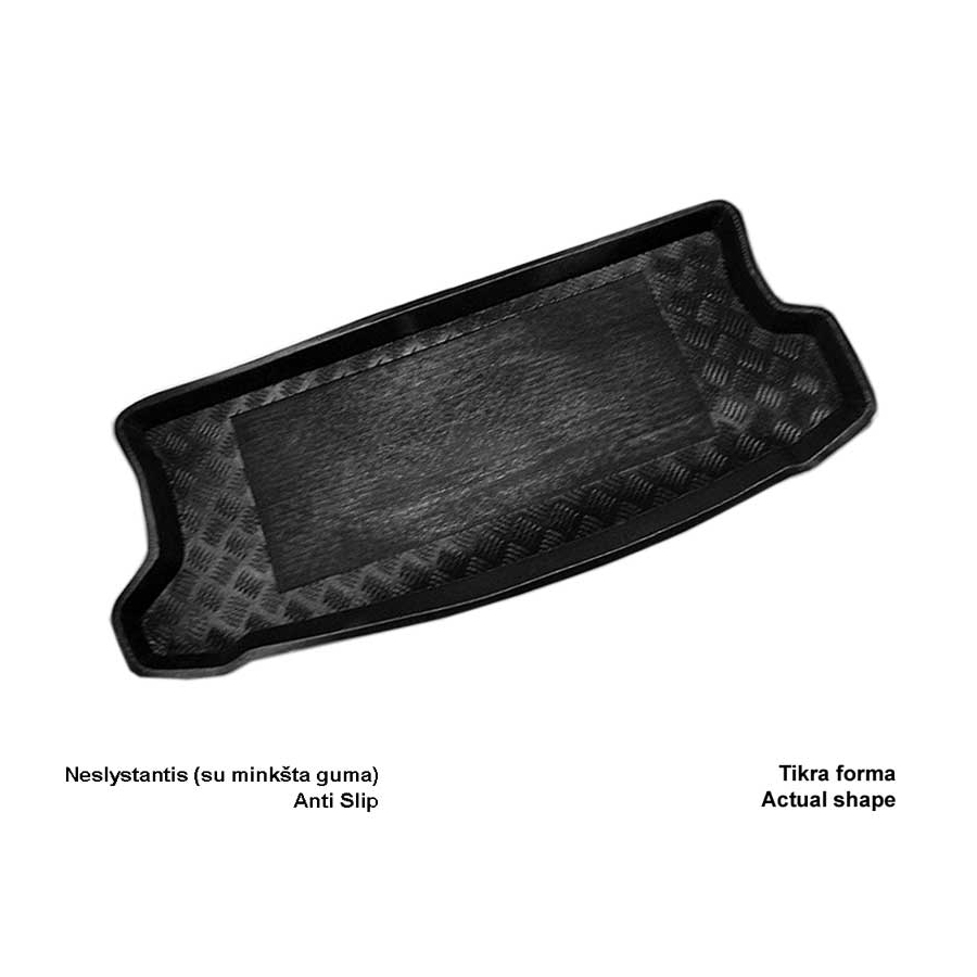 Plastikinis bagažinės kilimėlis SUZUKI Swift Hatchback (upper mat) 2008-2010