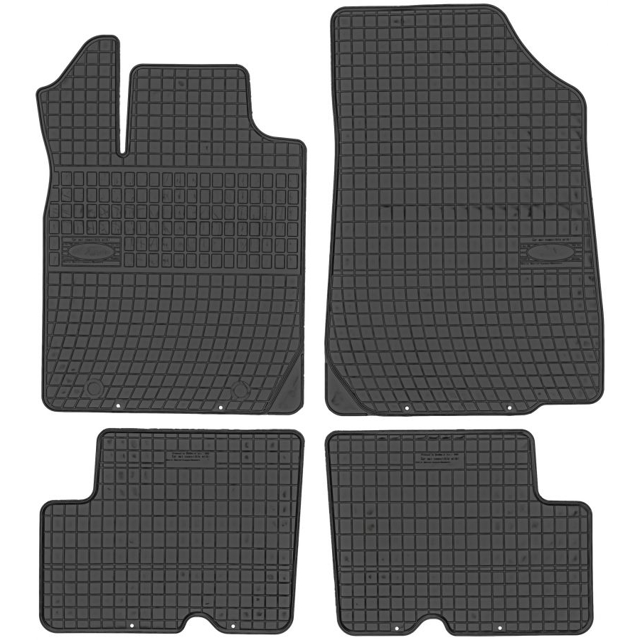 Guminiai kilimėliai ElToro DACIA Duster 2010-2013 (Be bortelių)