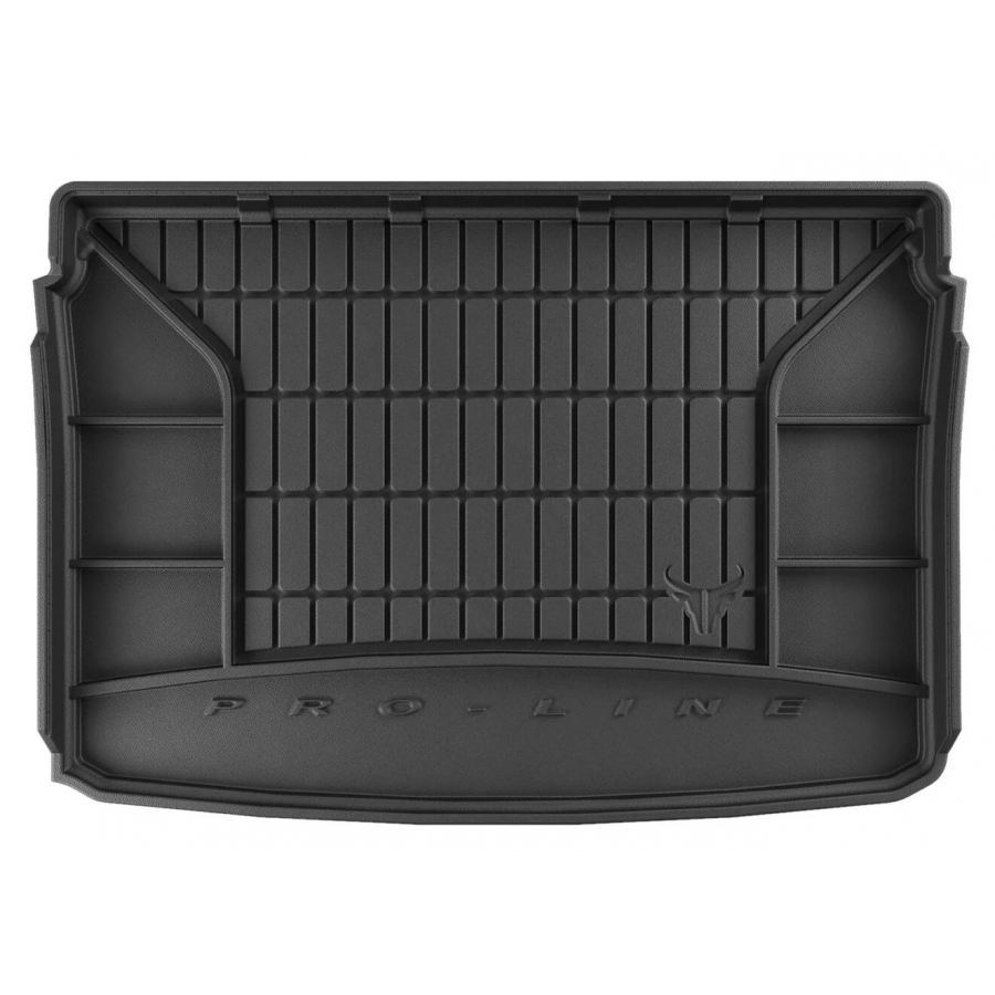 Guminis bagažinės kilimėlis Pro-Line SEAT Arona 2017→ (Viršutinė dalis, Su skyreliais daiktams)