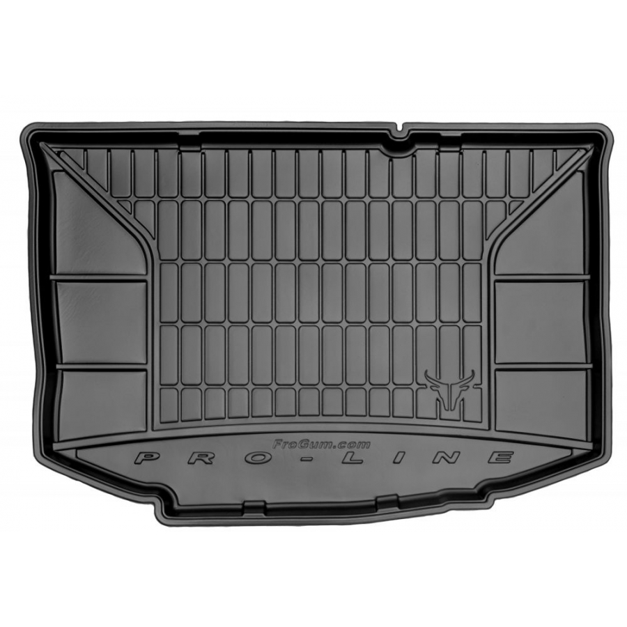 Guminis bagažinės kilimėlis Pro-Line FORD FIESTA MK-VI 2008-2019 (Su skyreliais daiktams)