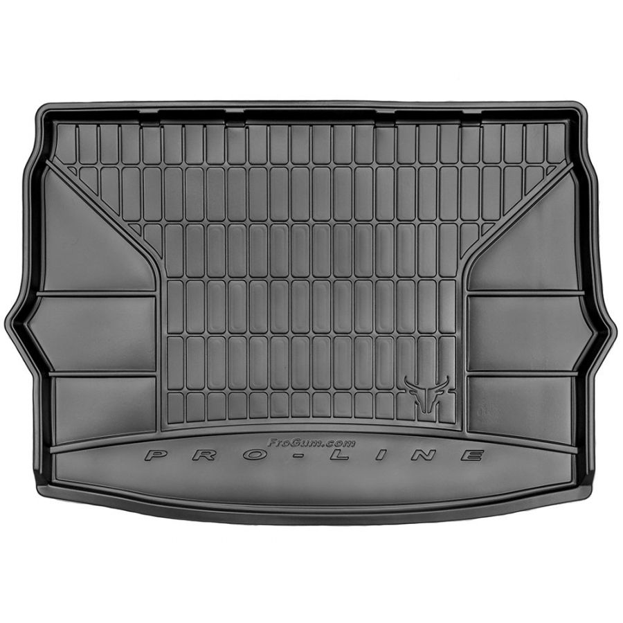 Guminis bagažinės kilimėlis Pro-Line KIA RIO III Sedan 2011-2017 (Su skyreliais daiktams)