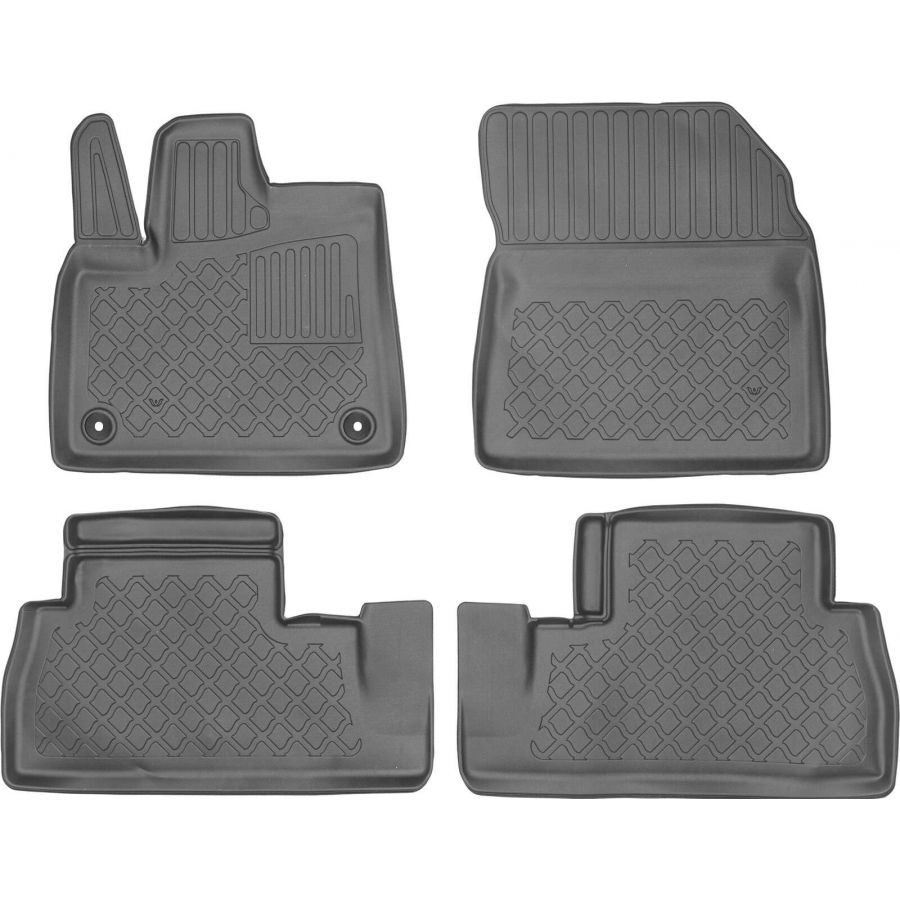 Guminiai (TPE) kilimėliai GuardLiner 3D Opel Combo E Life 2018→ (Paaukštintais kraštais)