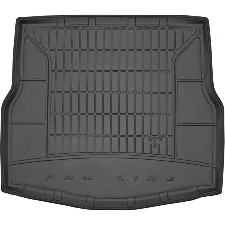 Guminis bagažinės kilimėlis Pro-Line RENAULT Laguna III Liftback 2007-2015 (Be šoninių nišų, Su skyreliais daiktams)