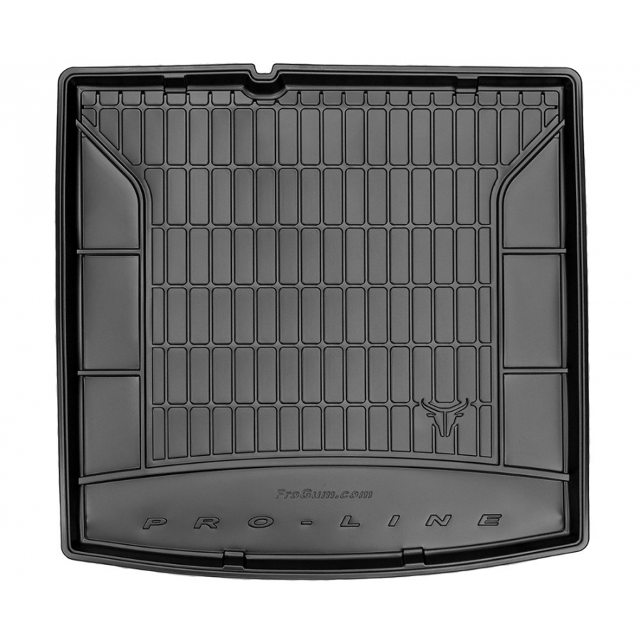 Guminis bagažinės kilimėlis Pro-Line SKODA FABIA III Wagon 2014→ (Su skyreliais daiktams)