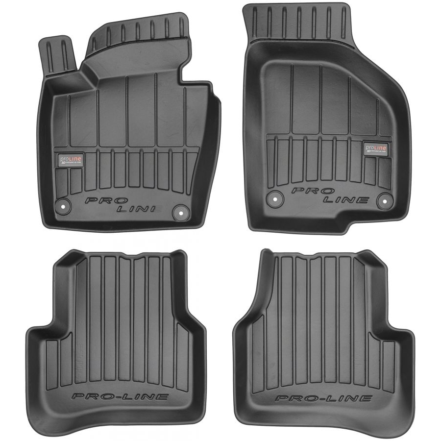 Guminiai kilimėliai Pro-Line 3D VOLKSWAGEN Passat B7 2010-2014 (aukštu borteliu)