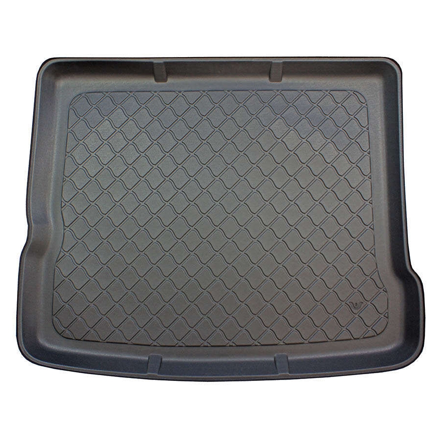 Guminis (TPE) bagažinės kilimėlis GuardLiner 3D AUDI Q3 Quattro 2011-2018 (Su siauru atsarginiu ratu)