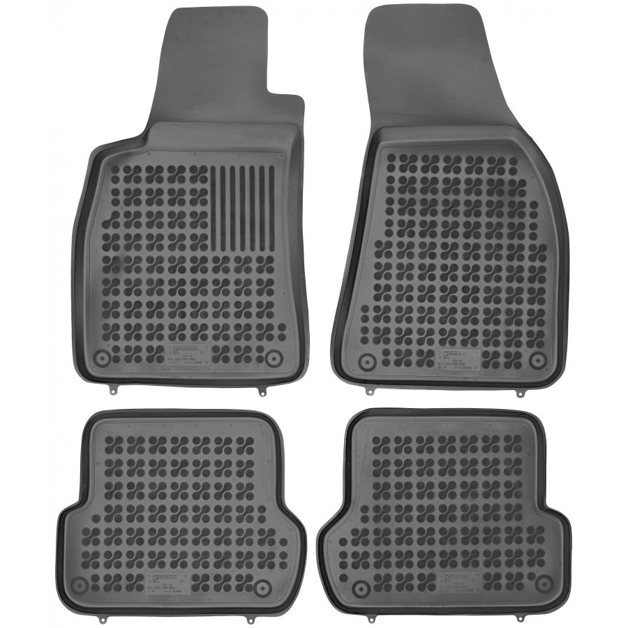 Guminiai kilimėliai SEAT Exeo 2008-2013 (Paaukštintais kraštais)