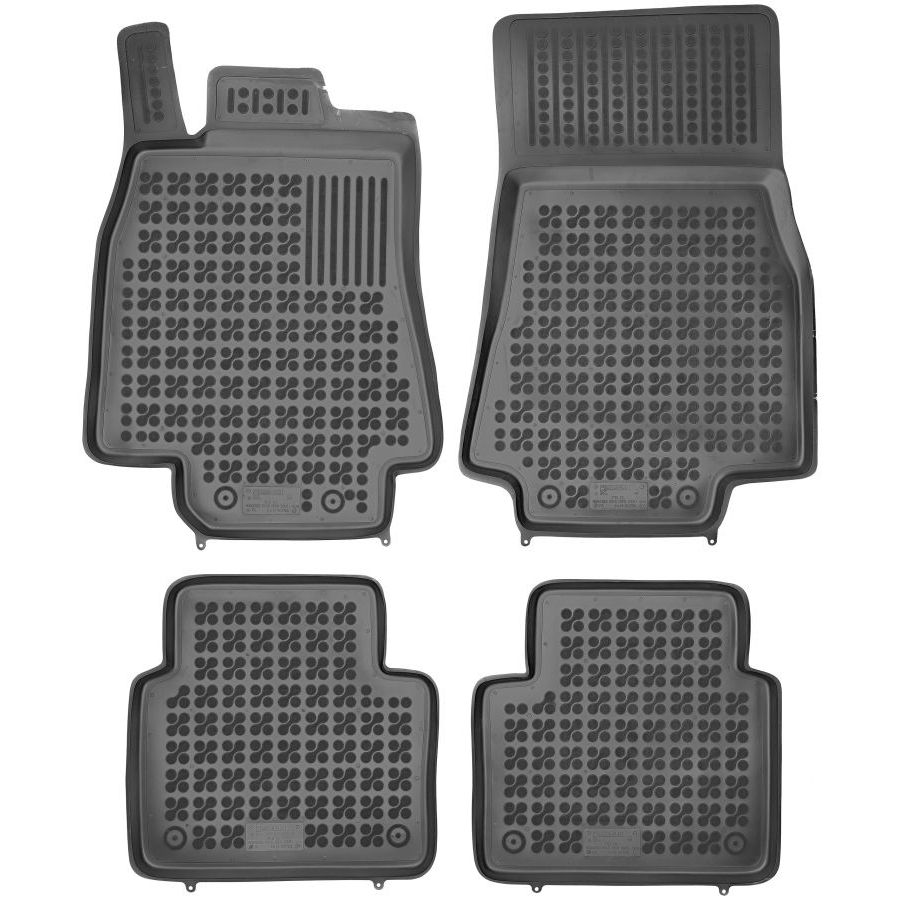 Guminiai kilimėliai MERCEDES BENZ W245 B-Klasė 2005-2011 (Paaukštintais kraštais)