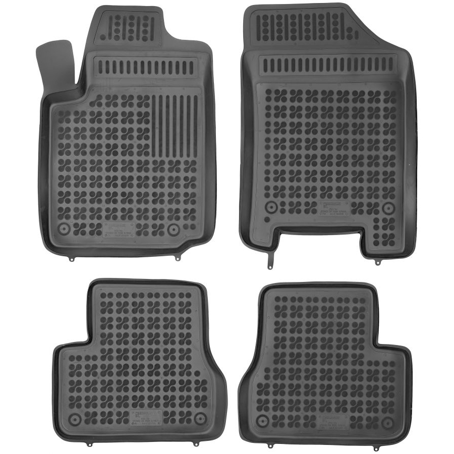 Guminiai kilimėliai CITROEN C3 2002-2009 su vieta gesintuvui (Paaukštintais kraštais)