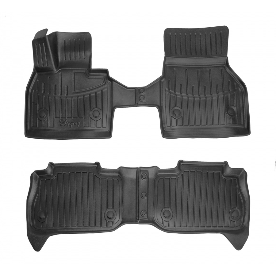 Guminiai 3D kilimėliai BMW iX (I20) 2021→ (Juodos spalvos)