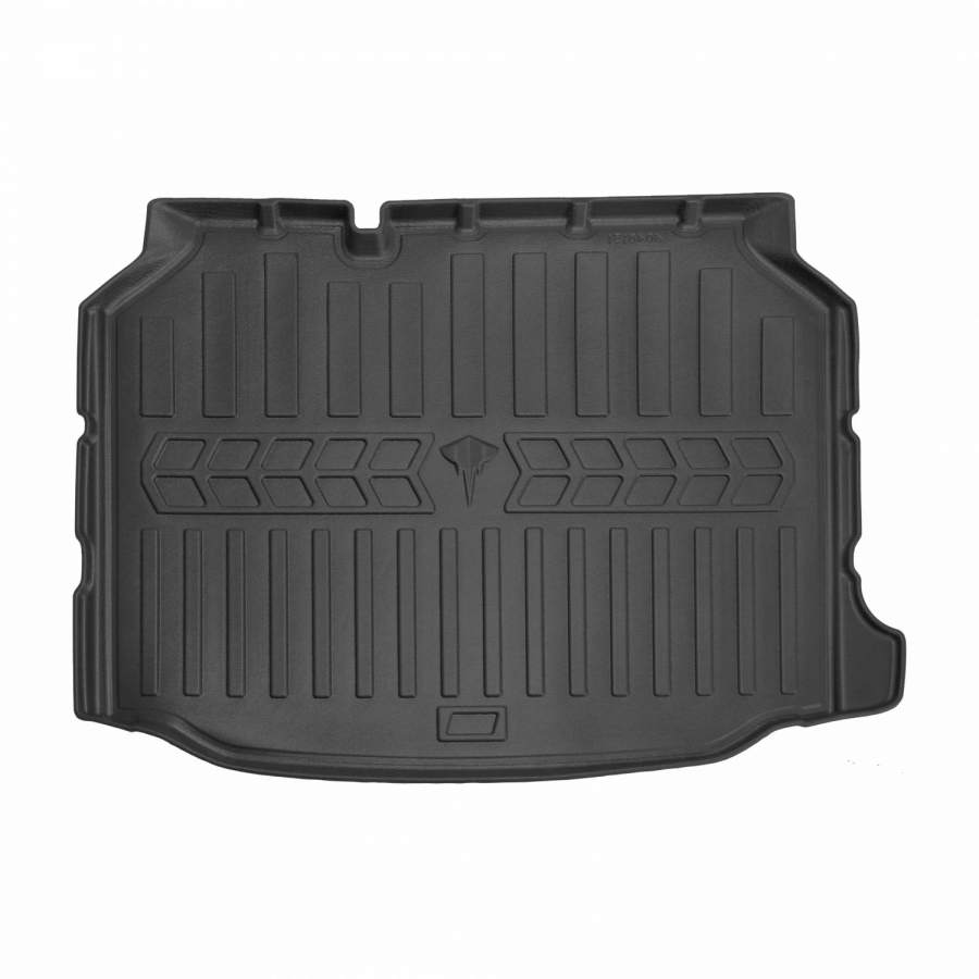 Guminis 3D bagažinės kilimėlis SEAT Leon (5F) Hatchback 2012-2020 (Vieno lygio dugnas)