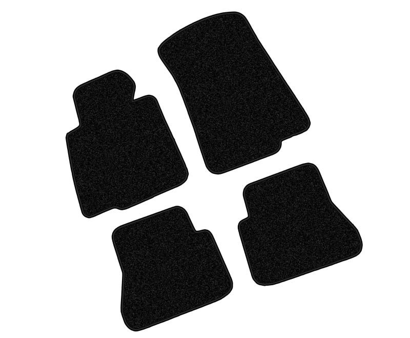 Kilimėliai ARS BMW 3-Class (Cabrio E46) /2000-2006 - Dangos tipas   1071j - juoda /apsiūta juostele