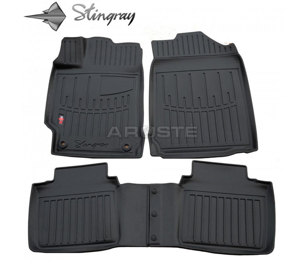 Kilimėliai 3D TOYOTA Camry XV50 2011-2017, 4 vnt. black /5022184