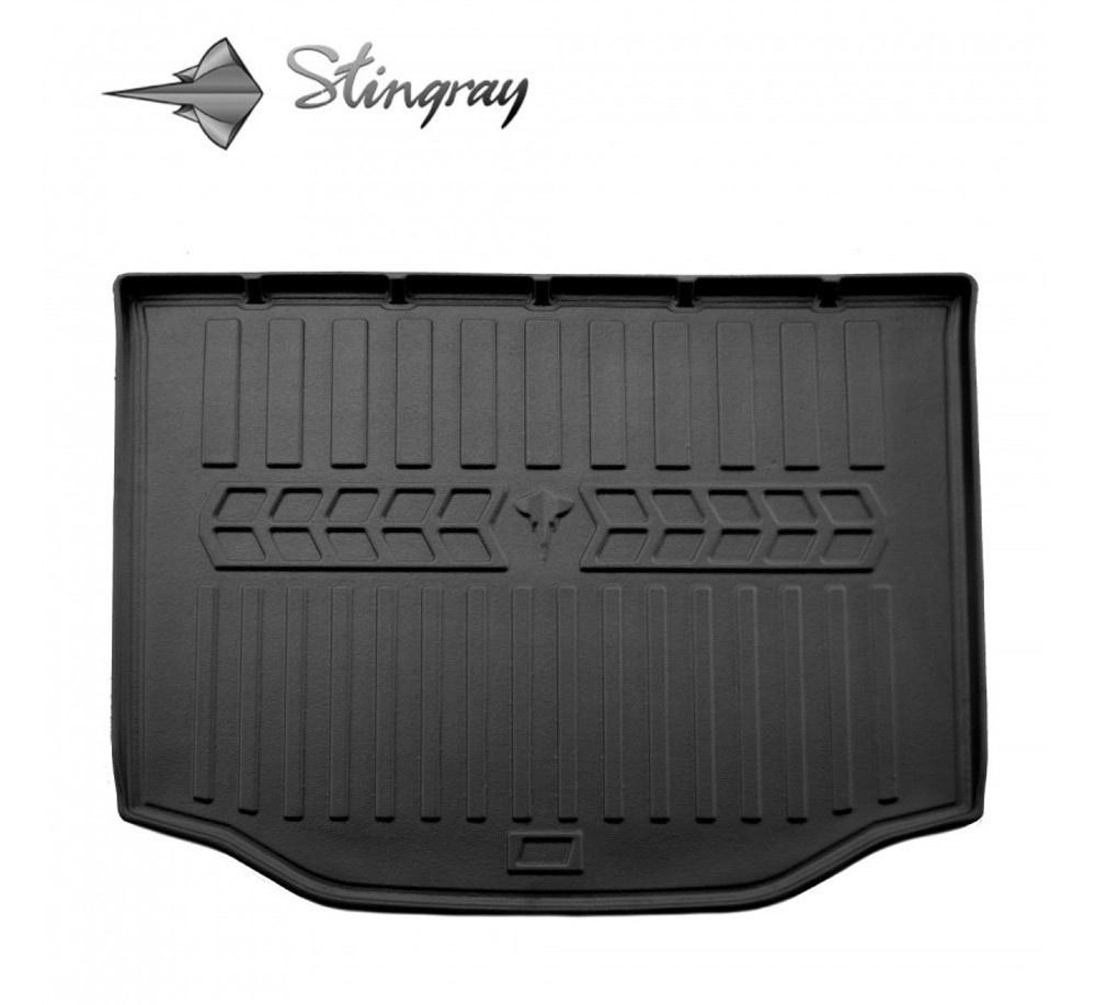 Guminis bagažinės kilimėlis TOYOTA RAV 4 XA40 2013-2018  (full size spare wheel) black /6022241
