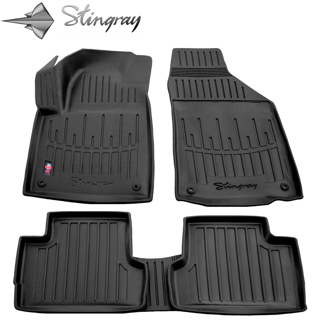 Kilimėliai 3D JEEP Cherokee KL 2013+, 5 vnt. black /5046015
