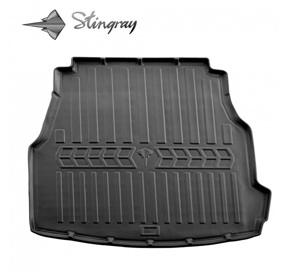 Guminis bagažinės kilimėlis MERCEDES-BENZ W206 C 2021+  (sedan) black /6012131